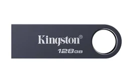 Kingston DataTraveler SE9 G3 - Unidad Flash USB 64 GB, USB 3.2 Gen 1, Carcasa Metálica Dorada para Llavero, Velocidad Lectura 220 MB/s, Color Negro
