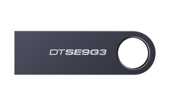 Kingston DataTraveler SE9 G3 - Unidad Flash USB 64 GB, USB 3.2 Gen 1, Carcasa Metálica Dorada para Llavero, Velocidad Lectura 220 MB/s, Color Negro