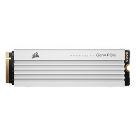 Corsair MP600 PRO LPX 2TB M.2 PCIe NVMe 4.0 SSD, 7100 MB/s, Disipador Térmico, para PlayStation 5