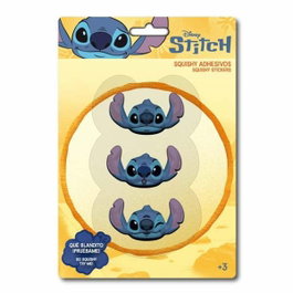 Cerdá Pack Pegatinas Squishy Stitch Azul