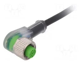 MURRELEKTRONIK Cable para sensores M12 hembra angular 4 pines 5m
