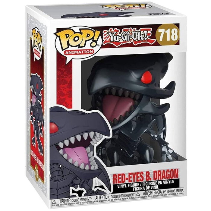 FUNKO Figura POP Yu-Gi-Oh Red-Eyes Black Dragon