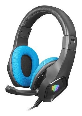FURY PHANTOM Auriculares Gaming con Micrófono Negro/Azul