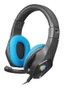 FURY PHANTOM Auriculares Gaming con Micrófono Negro/Azul