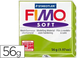 Staedtler Pasta de modelar Fimo Soft 57 gr Verde manzana
