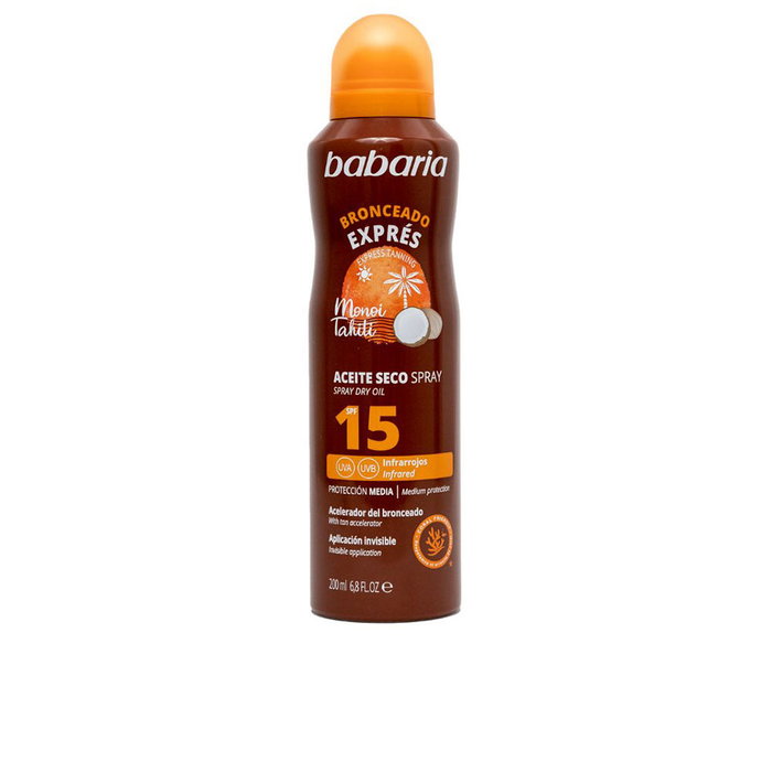 Babaria Bruma Solar Aceite Seco SPF15 200 ml Babaria Bruma Solar Aceite Seco SPF15 200 ml
