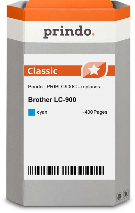 Prindo Cartucho de tinta cian PRIBLC900C Classic Prindo Cartucho de tinta cian PRIBLC900C Classic