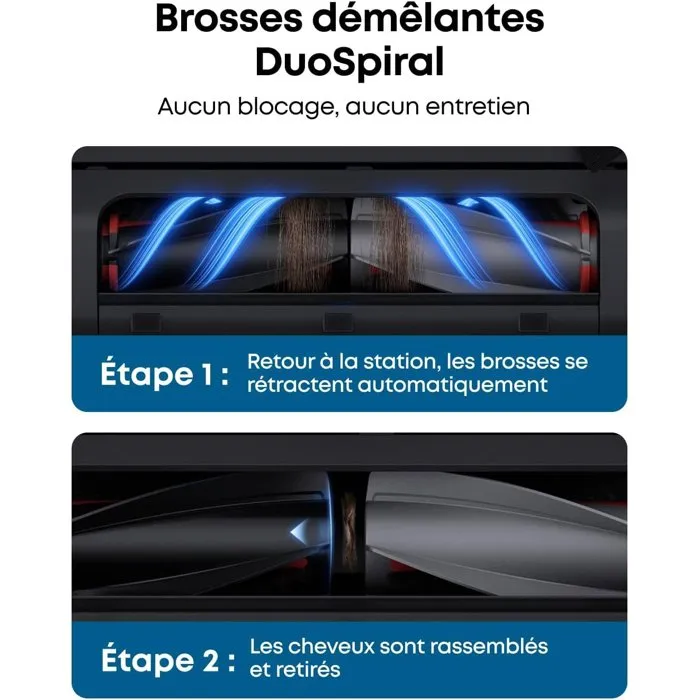 Eufy Robot aspirador y fregador Omni E28 - Negro - 20.000 Pa