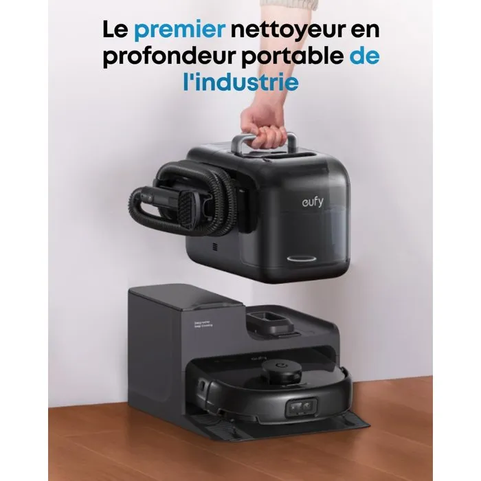 Eufy Robot aspirador y fregador Omni E28 - Negro - 20.000 Pa