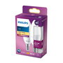 Philips Bombilla Vela LED E14, 7W (Equiv. 60W), 806 LM, Luz Cálida 2700K, No Regulable, Clase E, 2 Unidades