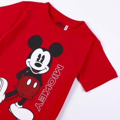 Camiseta de Manga Corta Infantil Mickey Mouse Rojo 8 Años Camiseta de Manga Corta Infantil Mickey Mouse Rojo 8 Años