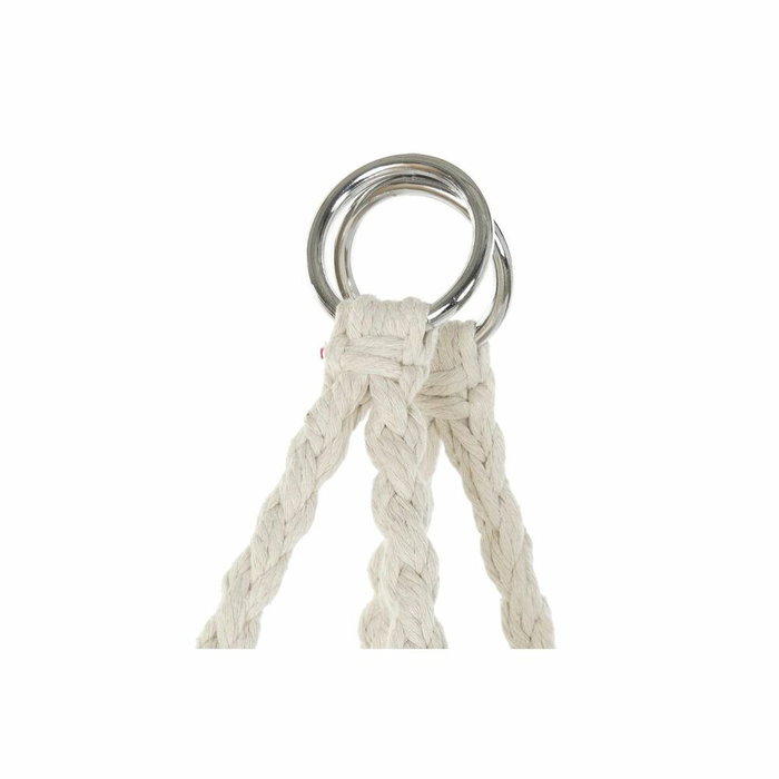 DKD Home Decor Silla Colgante de Algodón Beige con Cojines DKD Home Decor Silla Colgante de Algodón Beige con Cojines