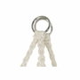 DKD Home Decor Silla Colgante de Algodón Beige con Cojines