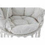 DKD Home Decor Silla Colgante de Algodón Beige con Cojines