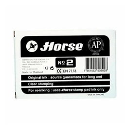 Horse Tampon num.2 85x125mm negro