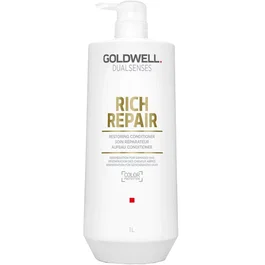 Goldwell Dualsenses Rich Repair Acondicionador 1000 ml (reacondicionado) manetido de forma profesional