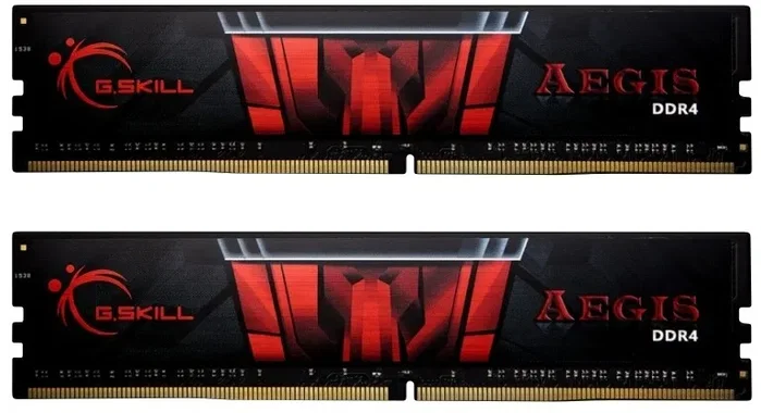 G.Skill Aegis F4-3000C16D-16GISB 16GB (2x8GB) DDR4 3000MHz DDR4 DIMM Negro