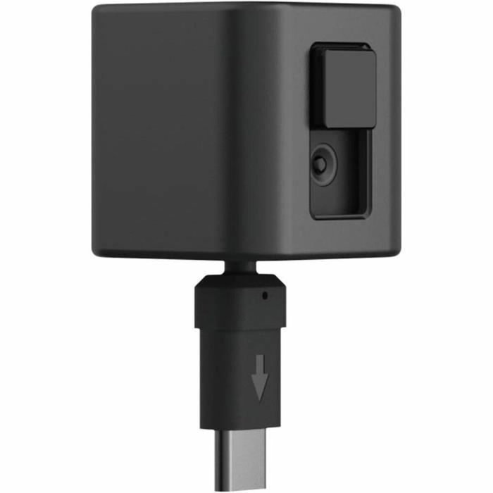 Hori Cámara de video USB para Nintendo Switch 2 con brazo flexible y cubierta de lente - Negra