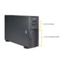 Super Micro SuperWorkstation 7049A-T Barebone Server 4U/Tower Dual 3647 con 8 Hot-swap 3.5 inch y 1200W Redundant Platinum