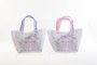 DKD Home Decor Bolsa de Lienzo Poliéster Rabbits Surtido de 2 Colores
