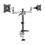 LogiLink Brazo para Monitor TIS Plateado 13-27 pulgadas