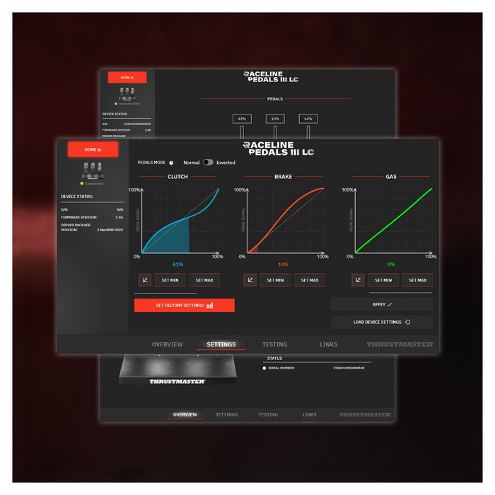 Thrustmaster Raceline LC Upgrade Pedalset