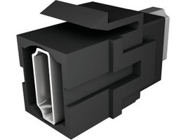 Bachmann 918.041 Adaptador HDMI 2.0 Negro 4K