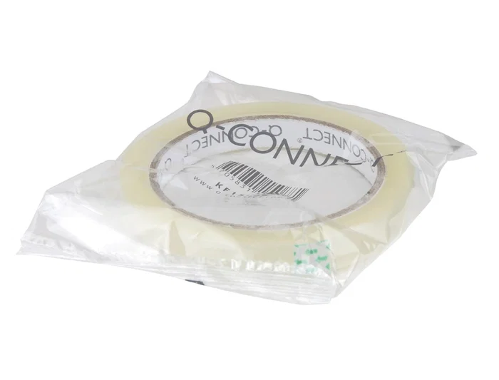 Q-connect Cinta Adhesiva Transparente 66 m x 12 mm para Embalaje y Sujeción - Presentación Encelofanada Individual Q-connect Cinta Adhesiva Transparente 66 m x 12 mm para Embalaje y Sujeción - Presentación Encelofanada Individual