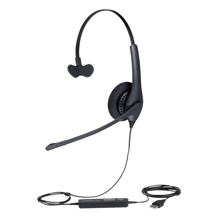 Jabra BIZ 1500 Mono NC Auricular USB con Cancelación de Ruido Negro