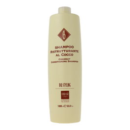 Everego Bio Styling Champú Coco 1000 ml - Champú Profesional con Aceite de Coco para Nutrición y Brillo
