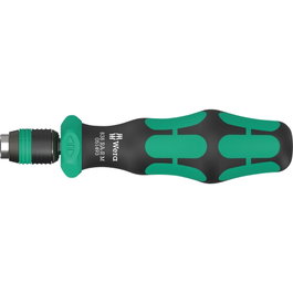 Wera 838 RA-R M Porta bits con función de trinquete 1/4 pulgada