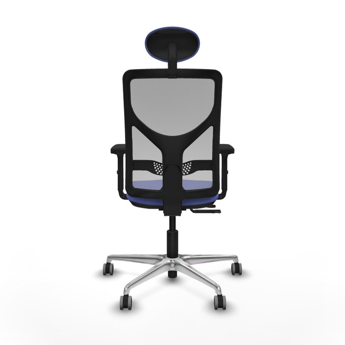 PIQUERAS Y CRESPO Silla de oficina Motilla Azul claro y Gris PIQUERAS Y CRESPO Silla de oficina Motilla Azul claro y Gris