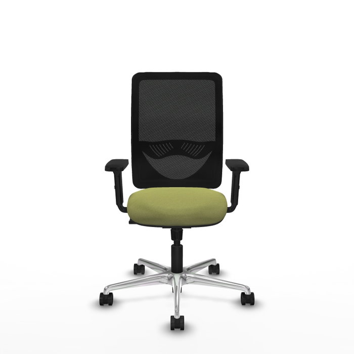 PIQUERAS Y CRESPO Silla de oficina Zulema con mecanismo Sincro, Verde oliva y Negro PIQUERAS Y CRESPO Silla de oficina Zulema con mecanismo Sincro, Verde oliva y Negro