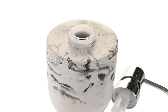 DKD Home Decor Dosificador de Cemento Símil Mármol Mate DKD Home Decor Dosificador de Cemento Símil Mármol Mate