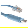 Cisco Adaptador de Consola USB a RJ-45 CAB-CON-USBRJ45= Micro USB, Color Azul