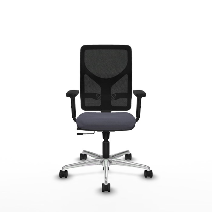 PIQUERAS Y CRESPO Silla de oficina Motilla con mecanismo Sincro/Traslack, Gris oscuro y Negro PIQUERAS Y CRESPO Silla de oficina Motilla con mecanismo Sincro/Traslack, Gris oscuro y Negro
