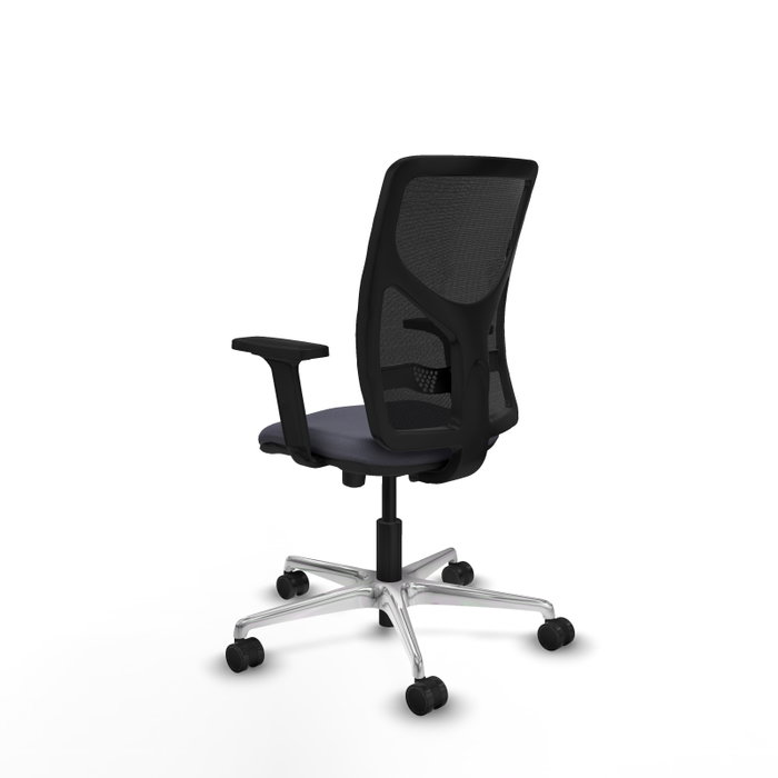 PIQUERAS Y CRESPO Silla de oficina Motilla con mecanismo Sincro/Traslack, Gris oscuro y Negro PIQUERAS Y CRESPO Silla de oficina Motilla con mecanismo Sincro/Traslack, Gris oscuro y Negro