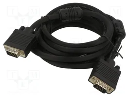 ART Cable VGA D-Sub 15pin HD 3m Negro