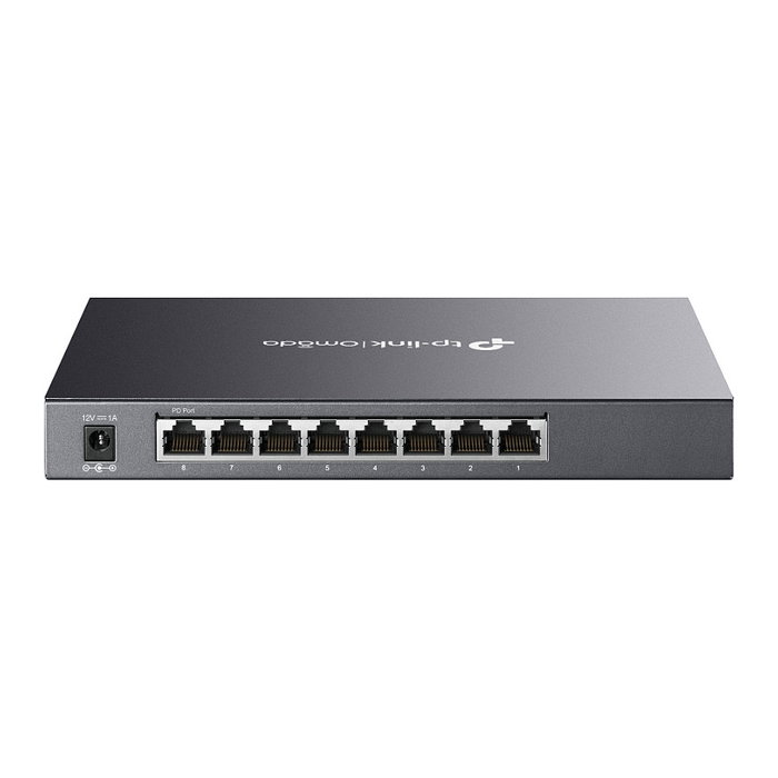 TP-Link Omada SG2008 Switch Gigabit Gestionado 8 Puertos L2/L2+ 16 Gbps Negro