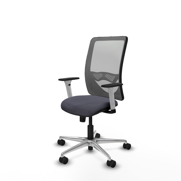 PIQUERAS Y CRESPO Silla de oficina Zulema con mecanismo Sincro Gris PIQUERAS Y CRESPO Silla de oficina Zulema con mecanismo Sincro Gris