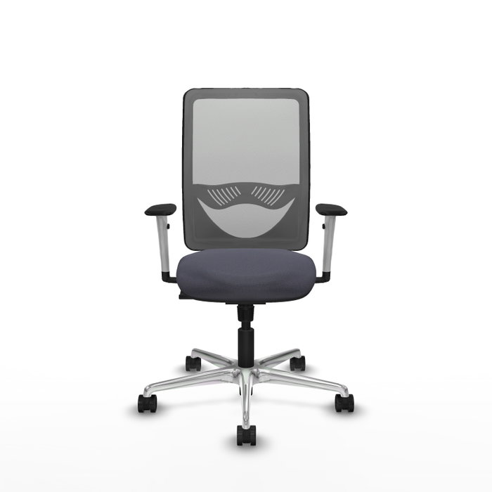 PIQUERAS Y CRESPO Silla de oficina Zulema con mecanismo Sincro Gris PIQUERAS Y CRESPO Silla de oficina Zulema con mecanismo Sincro Gris