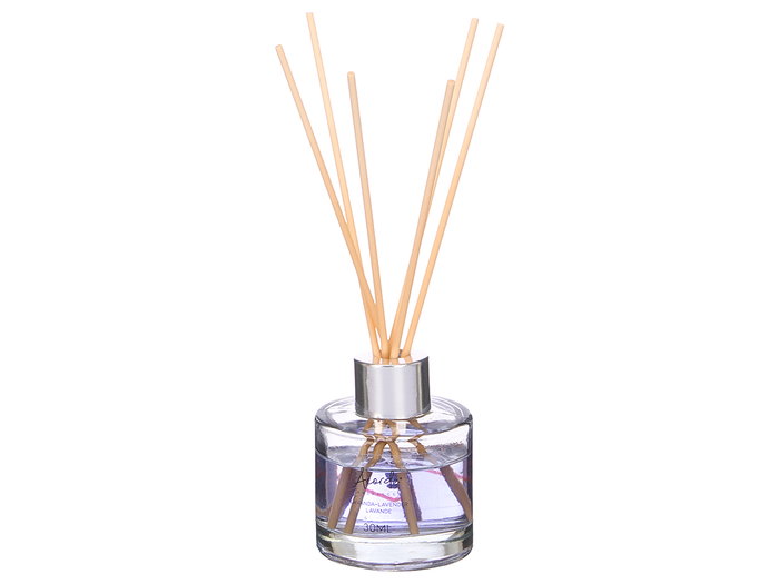 ACORDE Mikado Lavanda 30 ml Difusor Aromático con Varillas 20 cm x 7.5 cm x 5 cm (Set de 24)