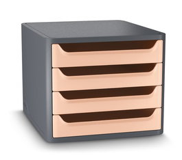 Modulo Cep 1400F First 4 Cajones Gris/Melocoton