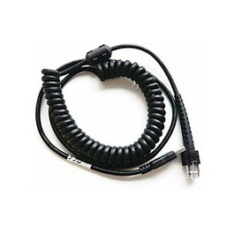 Datalogic CAB-545 Cable USB Tipo A en Espiral Negro