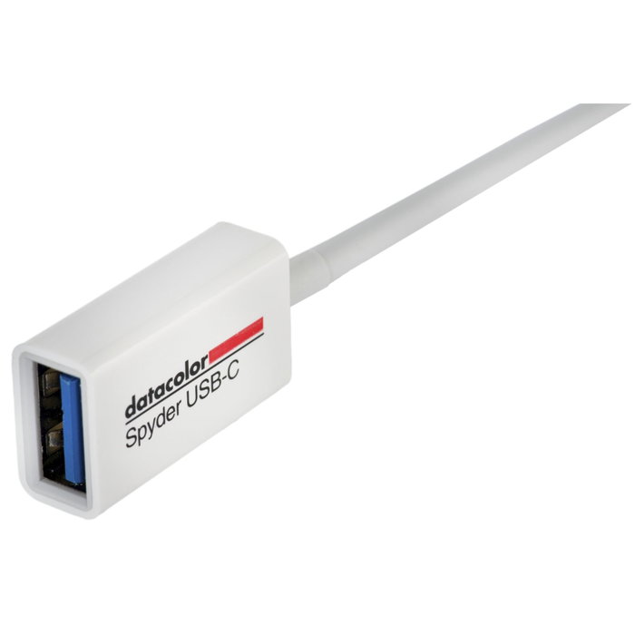 DataColor Spyder USB-C Adaptador USB-A a USB-C Blanco DataColor Spyder USB-C Adaptador USB-A a USB-C Blanco