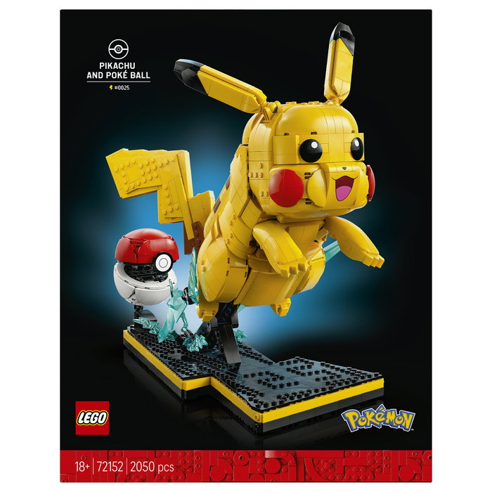 LEGO Pikachu y Poké Ball 72152