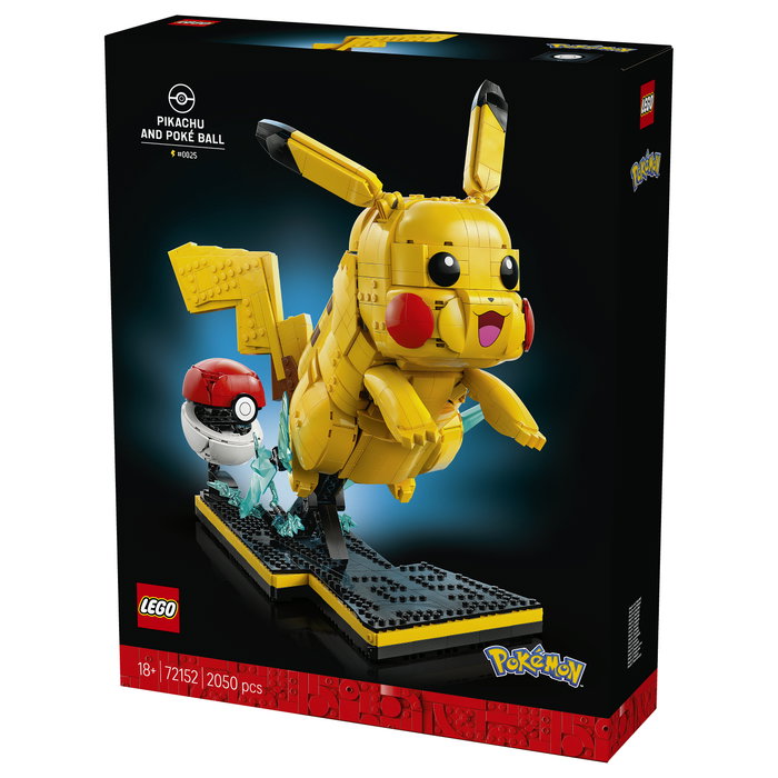 LEGO 72152 Pikachu y Poké Ball