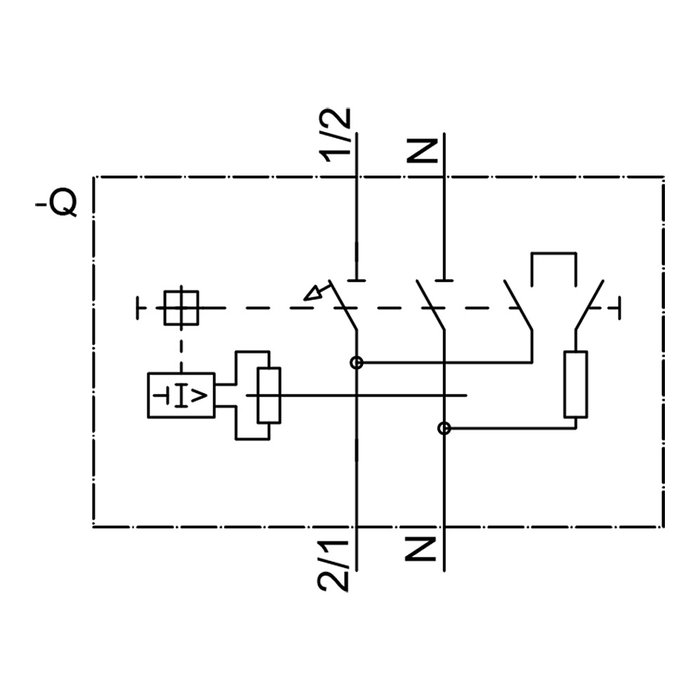 Siemens 5SV1316-7KK16 RCBO Tipo A 16A 30mA C16 1TE