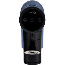 Delta Q Cafetera de Cápsulas Iconiq Azul, Máquina de Café con Pantalla Táctil, 19 Bar, 1200W, para Cápsulas Delta Q, Color Azul