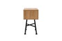 Hanah Home Mesa Auxiliar Nala 54, Natural, 40x30x54 cm